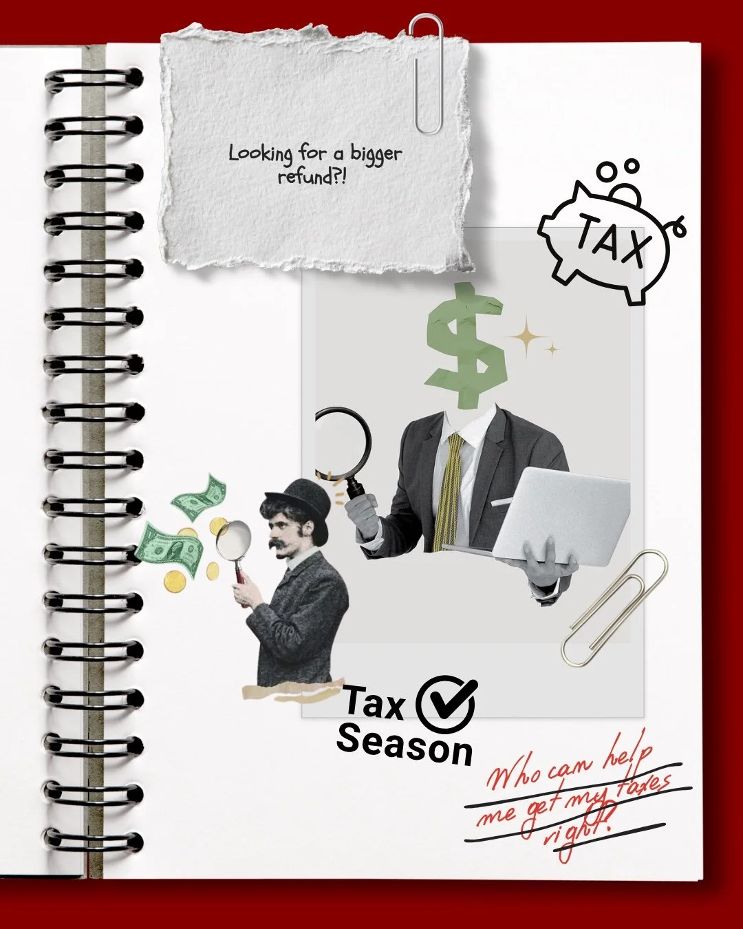 Looking for a bigger refund? 👀
It&rsquo;s not about luck, it&rsquo;s about filing it right.
Tax season is here ✔️
.
.
.
.
#TaxSeason
#CanadianTaxes
#TaxTipsCanada
#TaxRefund
#PersonalFinanceCanada
#MoneyMatters
#TaxHelp
#FinanceAesthetic
#AdultingCa