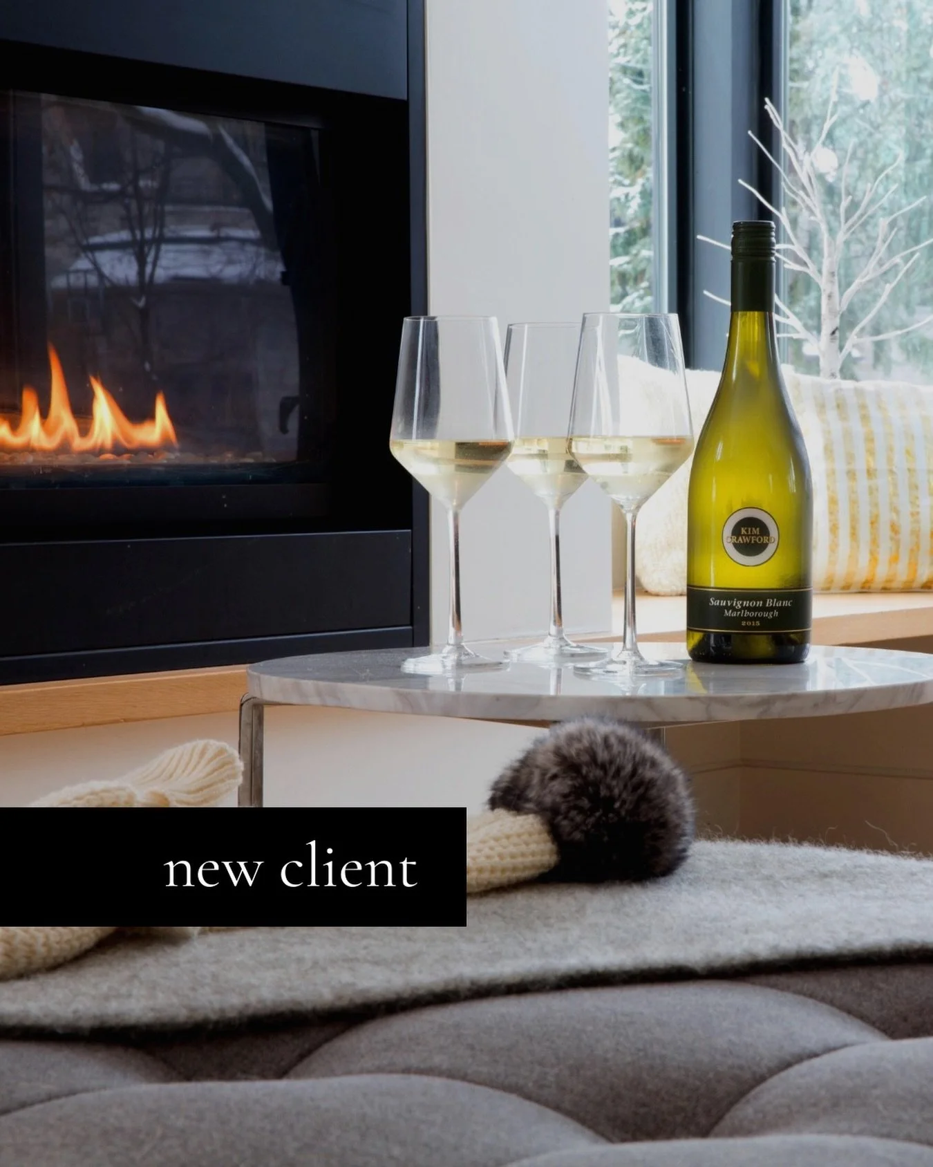 Oh, hi! We&rsquo;re excited to cozy up (next to the fire👀) as the new Canadian PR agency for @kimcrawfordwine 🍷Tune in for what&rsquo;s to come&hellip;