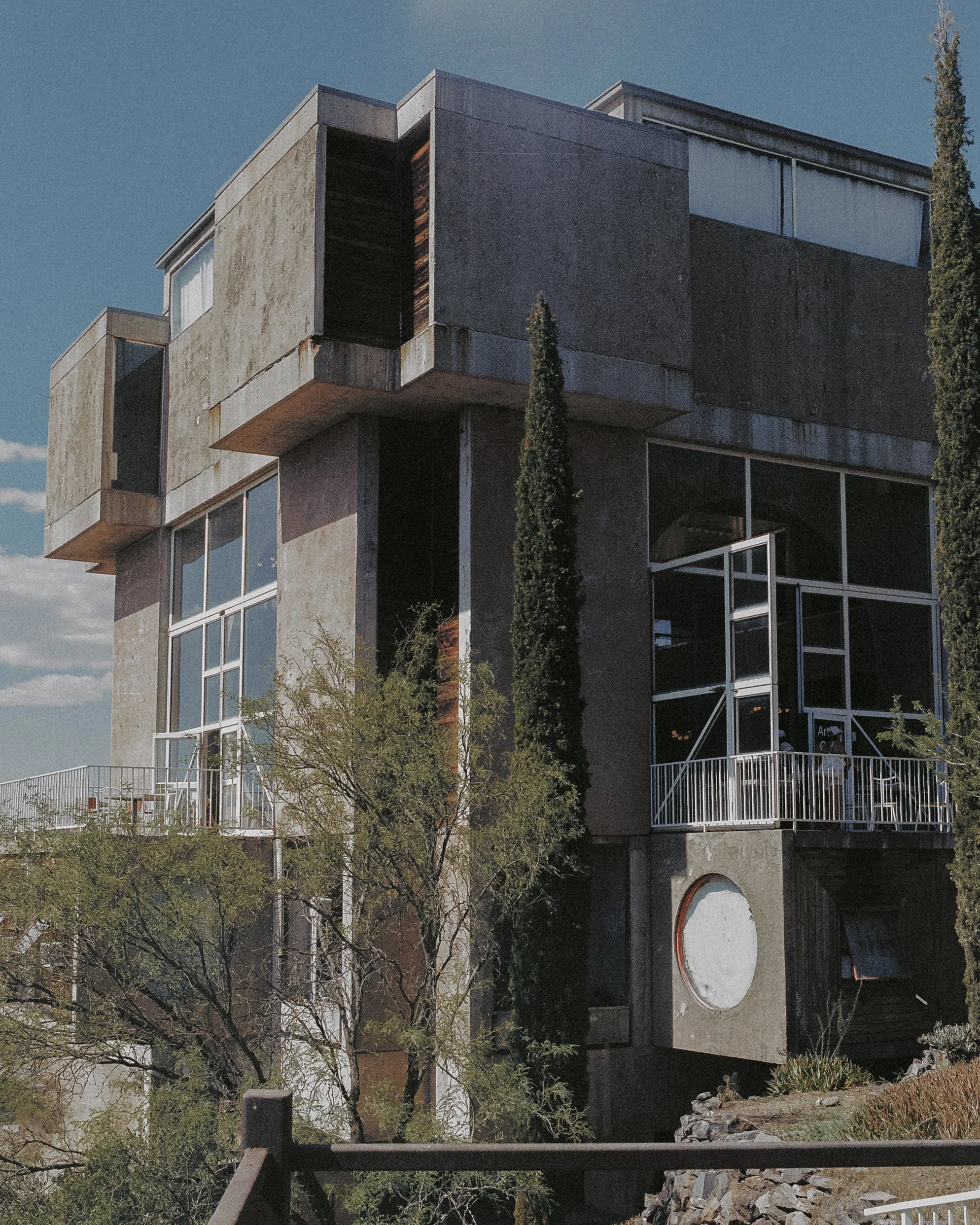 An architectural image of Arcosanti shot by photographer Kirk Lisaj for Public/Realm's tastemaker blog series