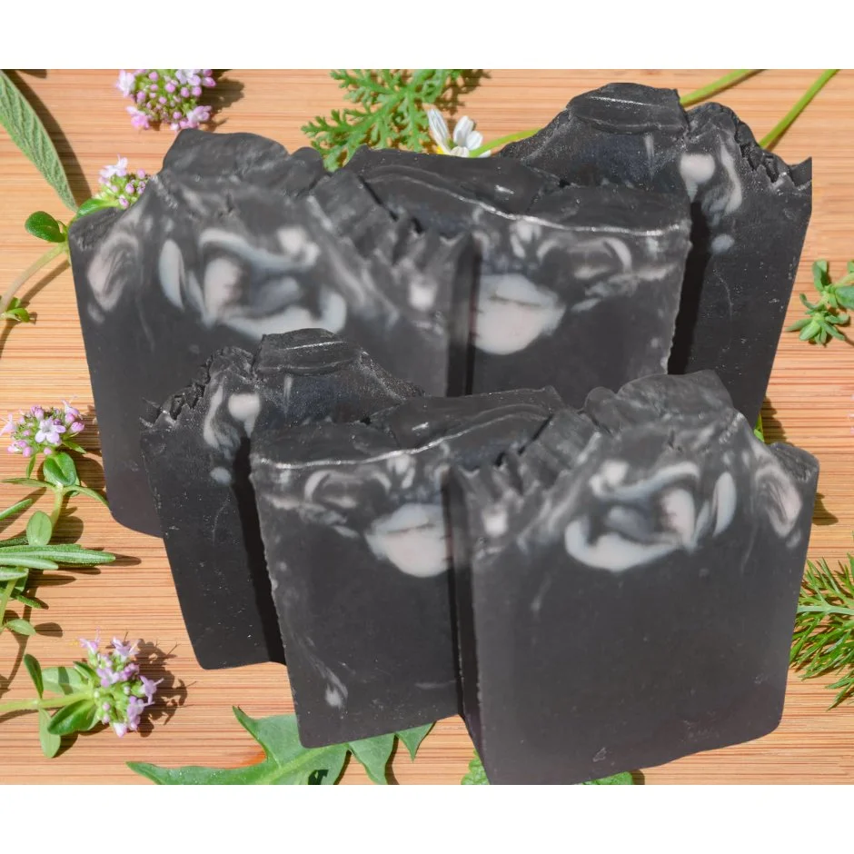 Herbal Activated Charcoal Acne Cleansing Soap...Paraben-free and made with natural, plant-based