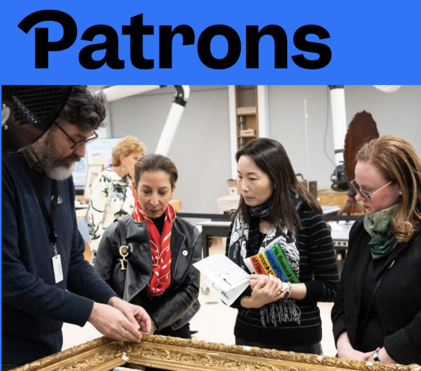 Emails I edit and shape from the Ann and Graham Gund Director of the MFA to lapsed and current Patron Program members. 