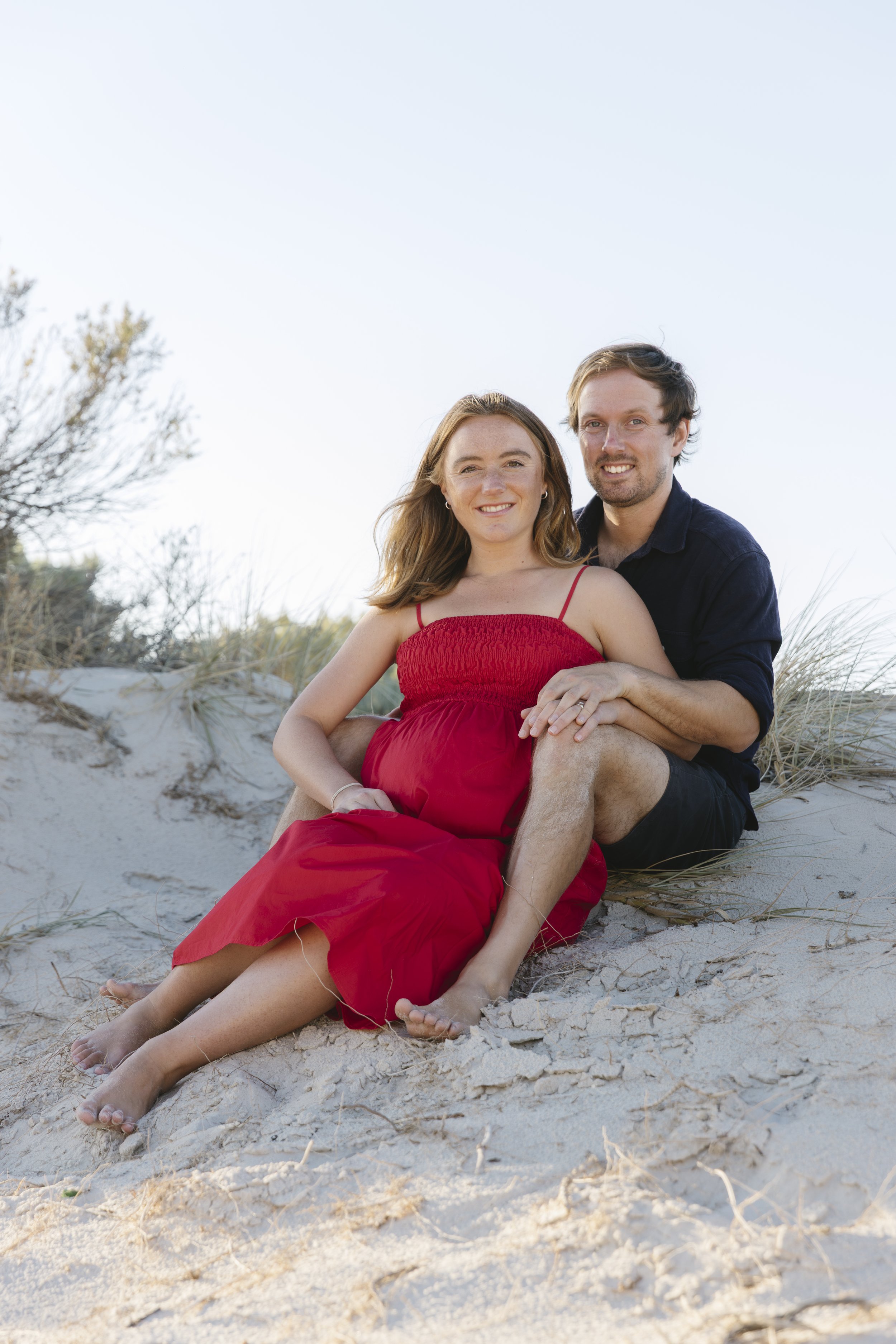 Megan Cox_Adelaide_Photographer_Maternity_Couple_Baby_Beach_Sunset_Ocean.jpg