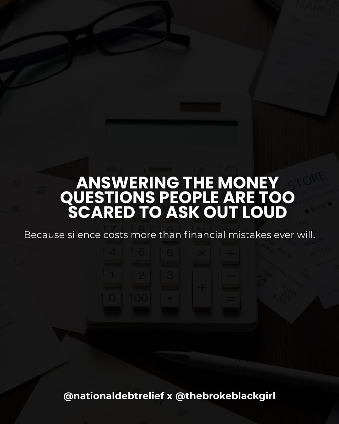 Let&rsquo;s talk about the money questions people are too scared to ask out loud. #NDRPartner

Like &ndash; 
 What if I can&rsquo;t max out my retirement account?
 What if I&rsquo;m still paying off debt and it feels like it&rsquo;ll never end?
 What