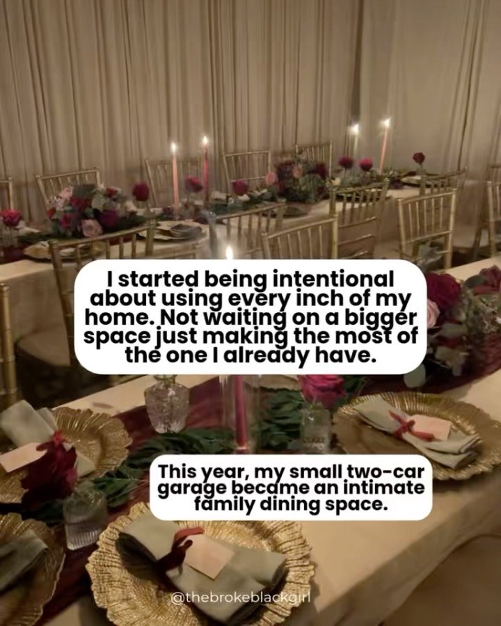 Earlier this year I was talking a lot about creating pockets of peace and being intentional with what we already have. This is one of those things for me.

I had to stop treating my home like something I needed to grow out of. I wanted my space to ac