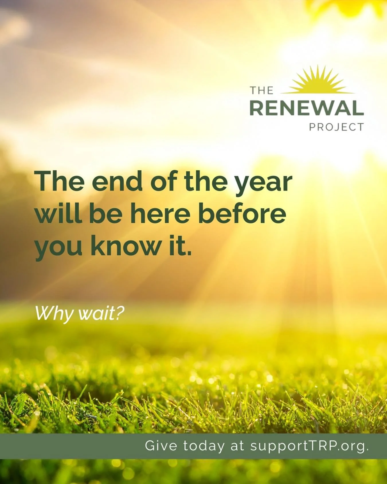 Most charitable giving happens in the final weeks of December.

But the people we serve need support in January. In March. In June. Right now.

If mental health and behavioral health care is part of where you want to direct your giving this year, the