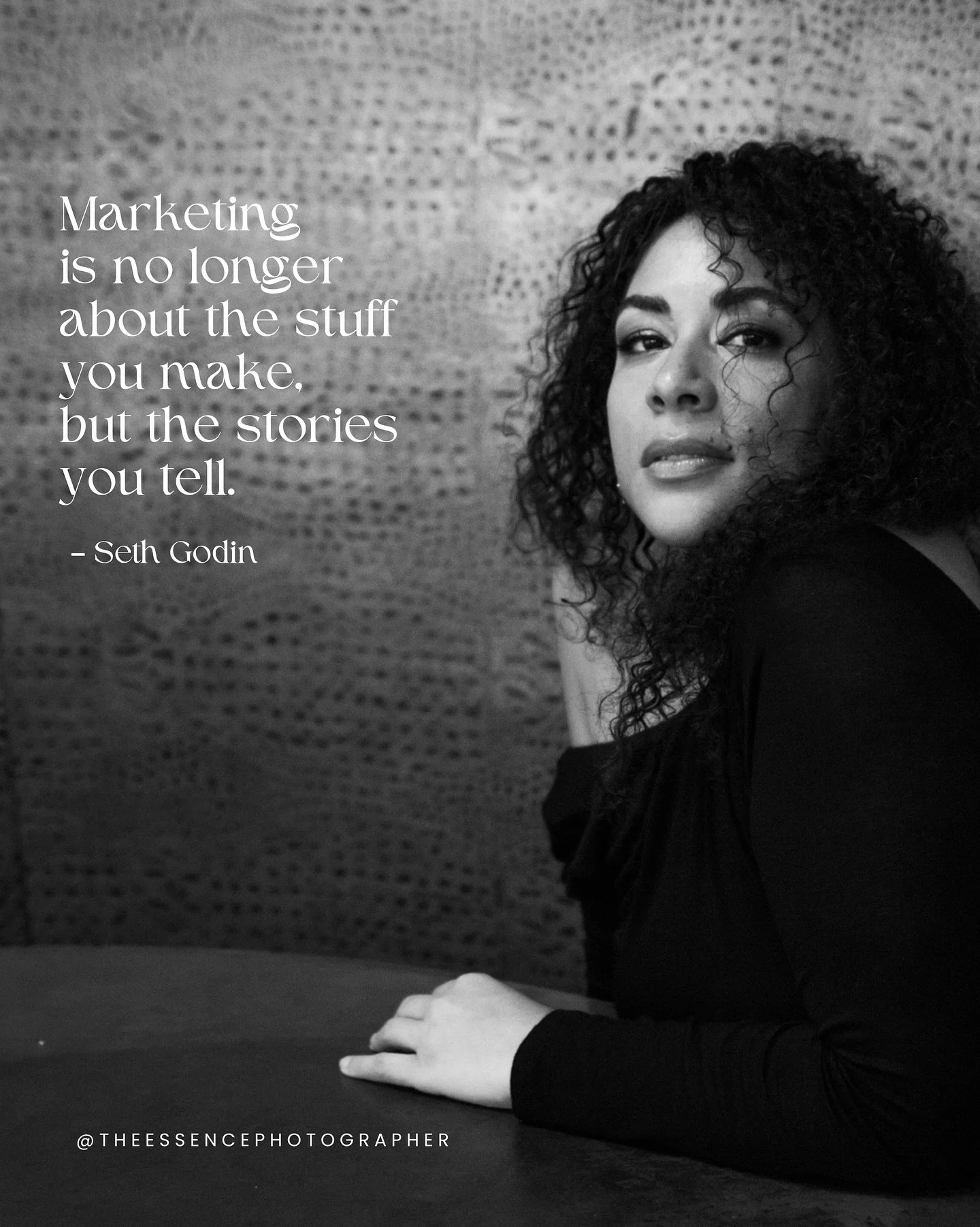 Marketing is no longer about the stuff you make, but the stories you tell.
~ Seth Godin