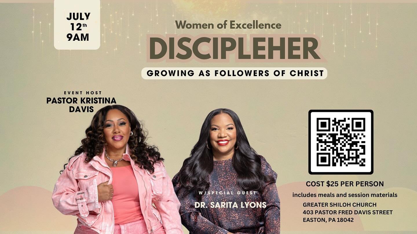 Ladies, are you ready to grow as a disciple of Christ? 
Register for DiscipleHER TODAY!! Registration link is in the bio ! 
See you there ✨