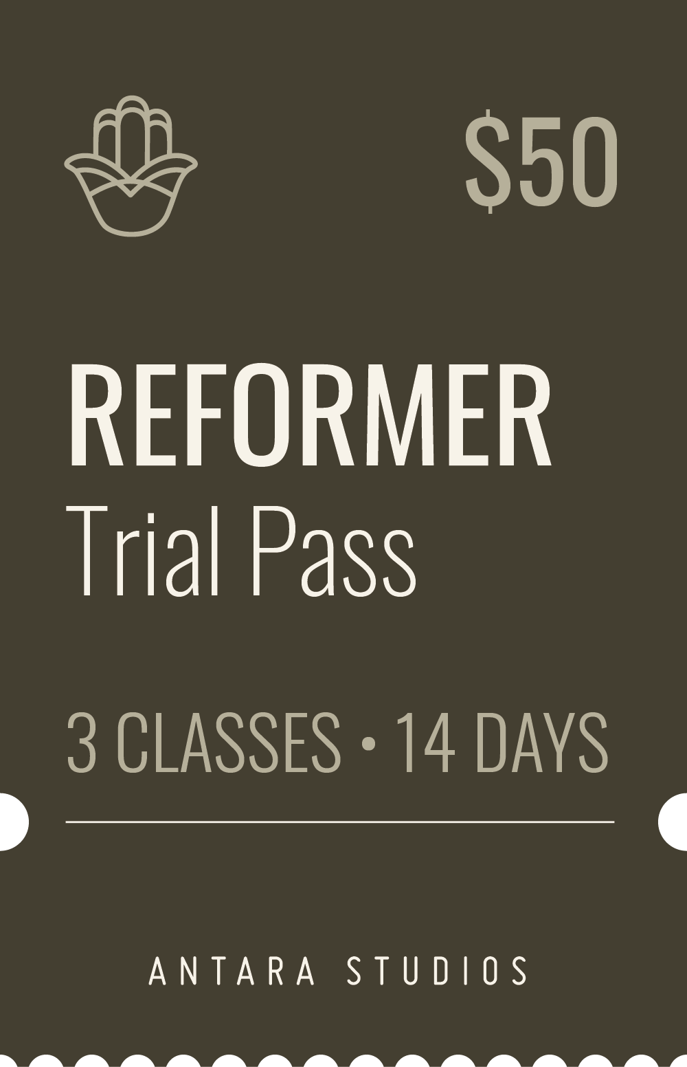 Reformer Trial Pass