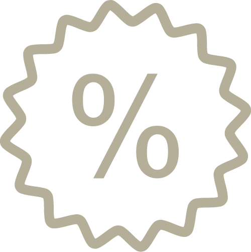 Discount symbol