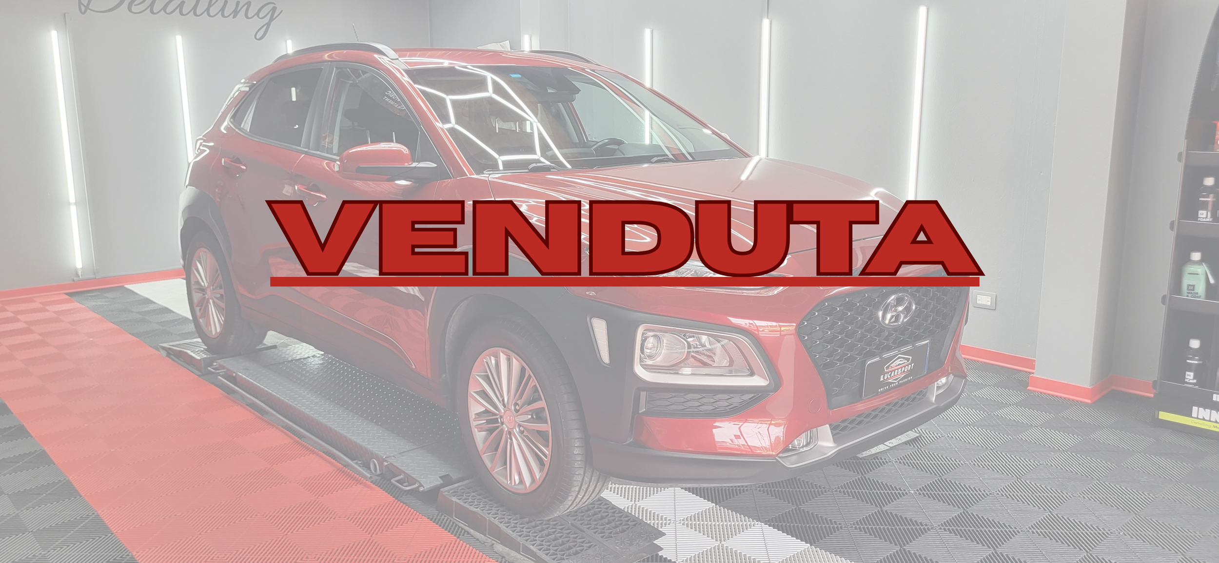 Hyundai Kona XPossible 1.6 CRDi 2WD MY2019 – 02/2019 – 85 kW / 115 CV – Cambio Manuale / KM 117500/ Colore : Pulse Red - Diesel / Uniproprietario- € 10.900,00