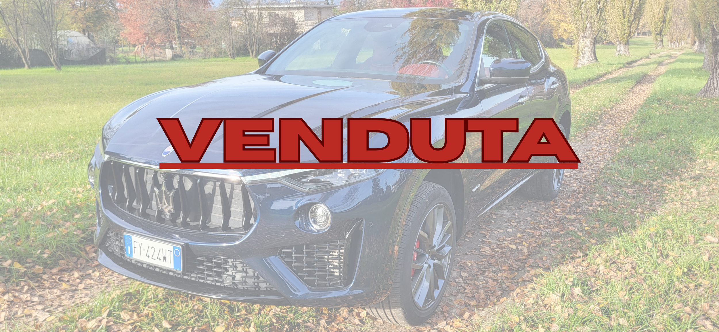 MASERATI LEVANTE 3.0 TDI - 250CV 
Anno: 2019| KM: 102000 | Colore: Metal Blue Cambio Automatico a 6 Rapporti