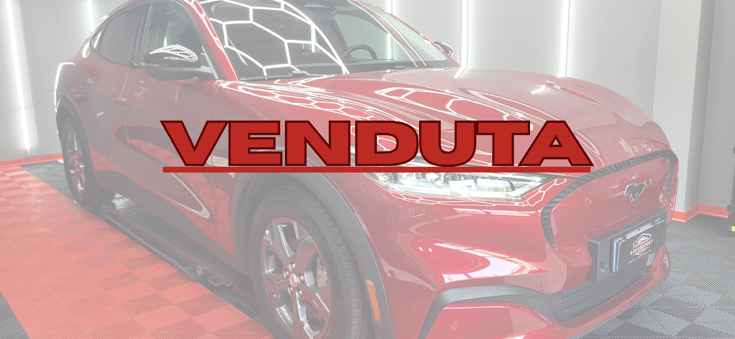 Ford Mustang Mach-e Standard Range 269CV RWD - Full Electric– 07/2026 – 198Kw 269cv a libretto  / KM 33000/ Colore : - Rapid RED ITALIANA Full Optional - € 27.500,00