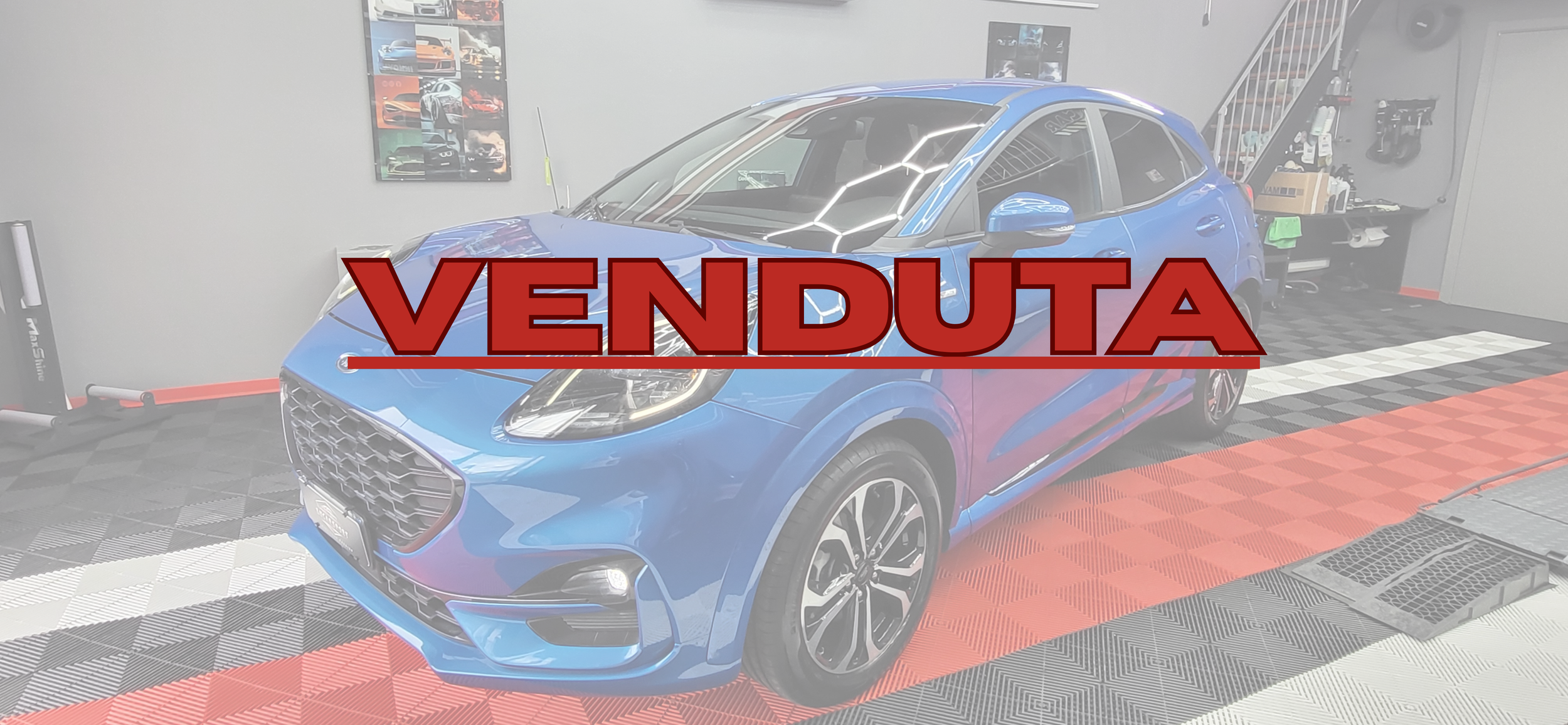 FORD PUMA 1.0 Hybrid St-Line s&s X 125 cv - Anno 2020 / Km: 20.000 / Colore: Desert Blu - Cambio Manuale 6 Rapporti
