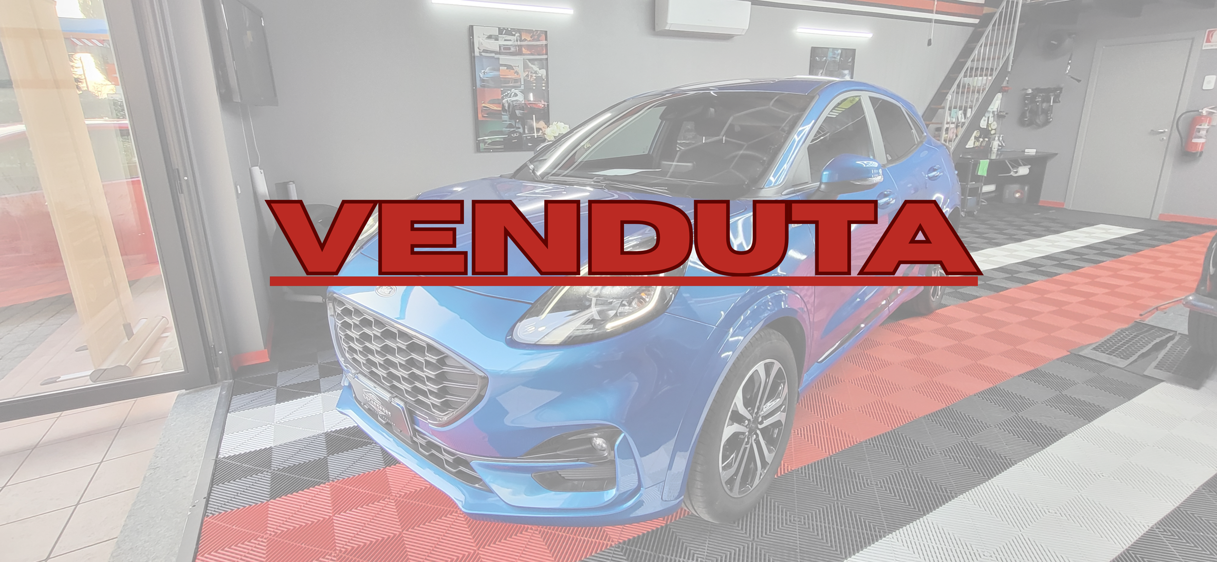 FORD PUMA 1.0 Hybrid St-Line 125 cv - Anno 2022 / Km: 46.000 / Colore: Desert Blu - Cambio Manuale ad € 15.390,00