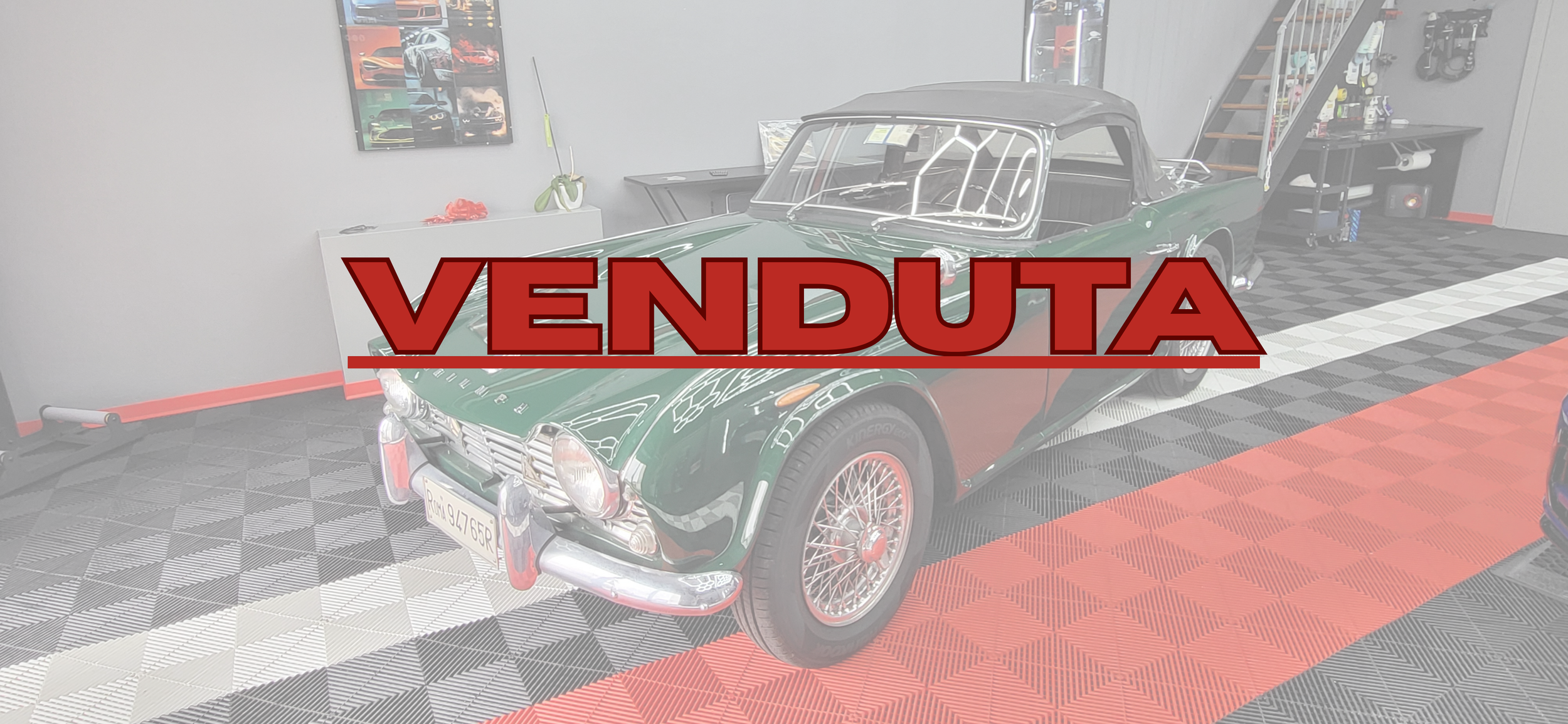 TRIUMPH TR4 SPORT 2.0 - 122CV 
Anno: 1963 | KM: 51000 | Colore: VERDE Cambio Manuale a 4 Rapporti + Overdrive