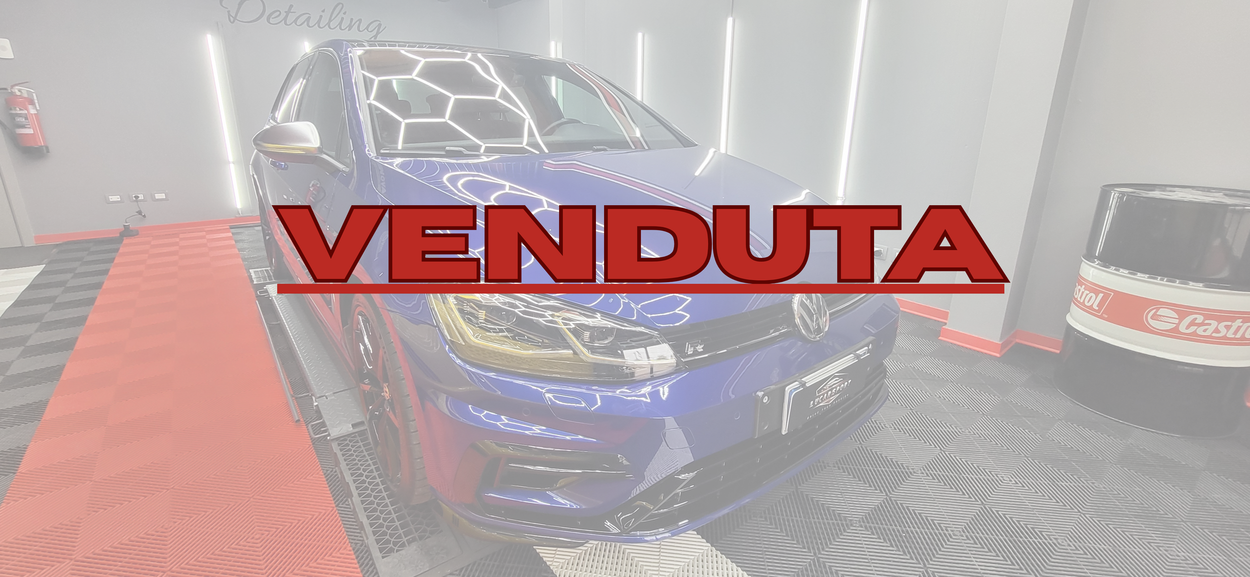 VOLKSWAGEN GOLF 7.5 R - 310CV 
Anno: 2018| KM: 244.000| Colore: BLU MET - Cambio Automatico DSG 7 Rapporti