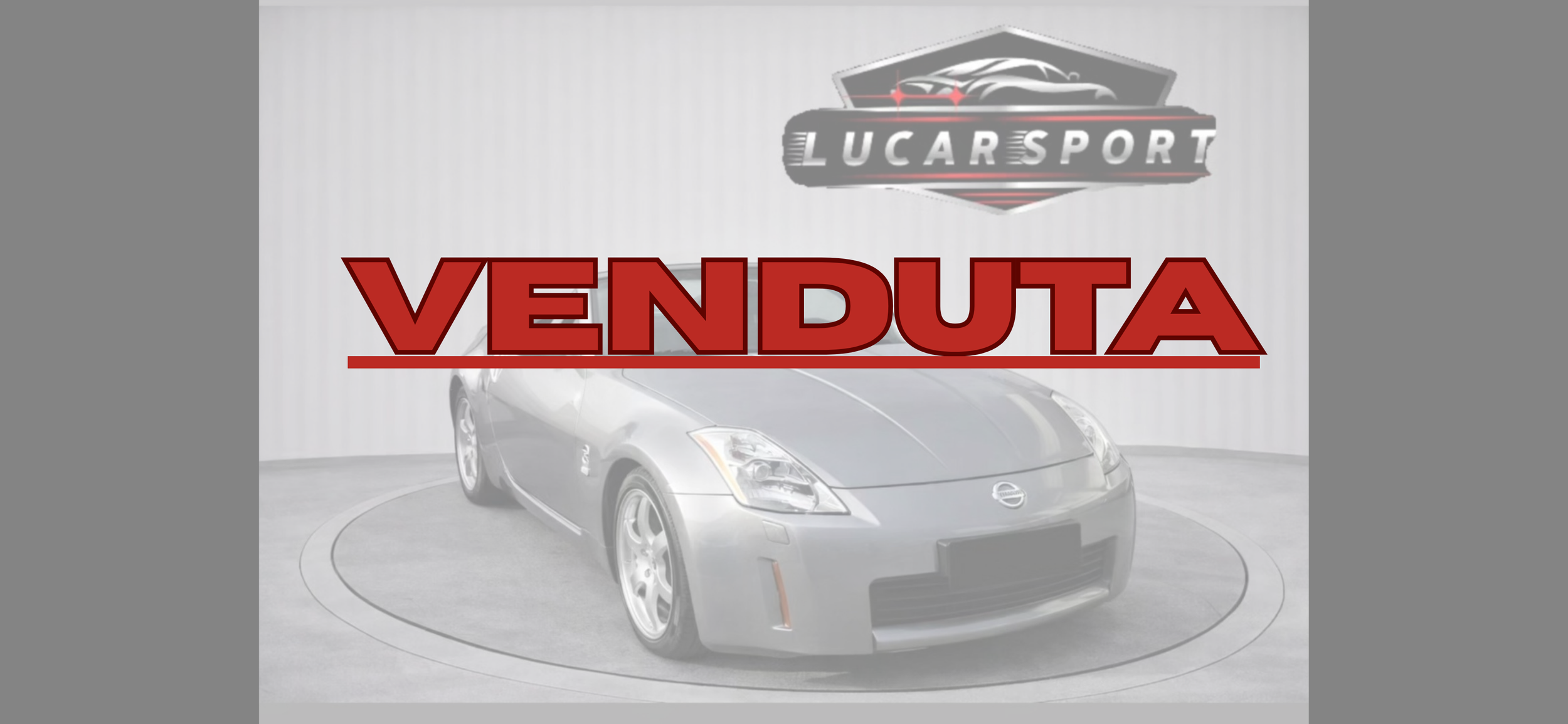 Nissan 350Z  lev2 Premium Pack– 05/2006 – 206kW / 280 CV – Cambio Manuale - / KM 60500 / Colore : Grigio met. - Unico Proprietario- € 23.500,00