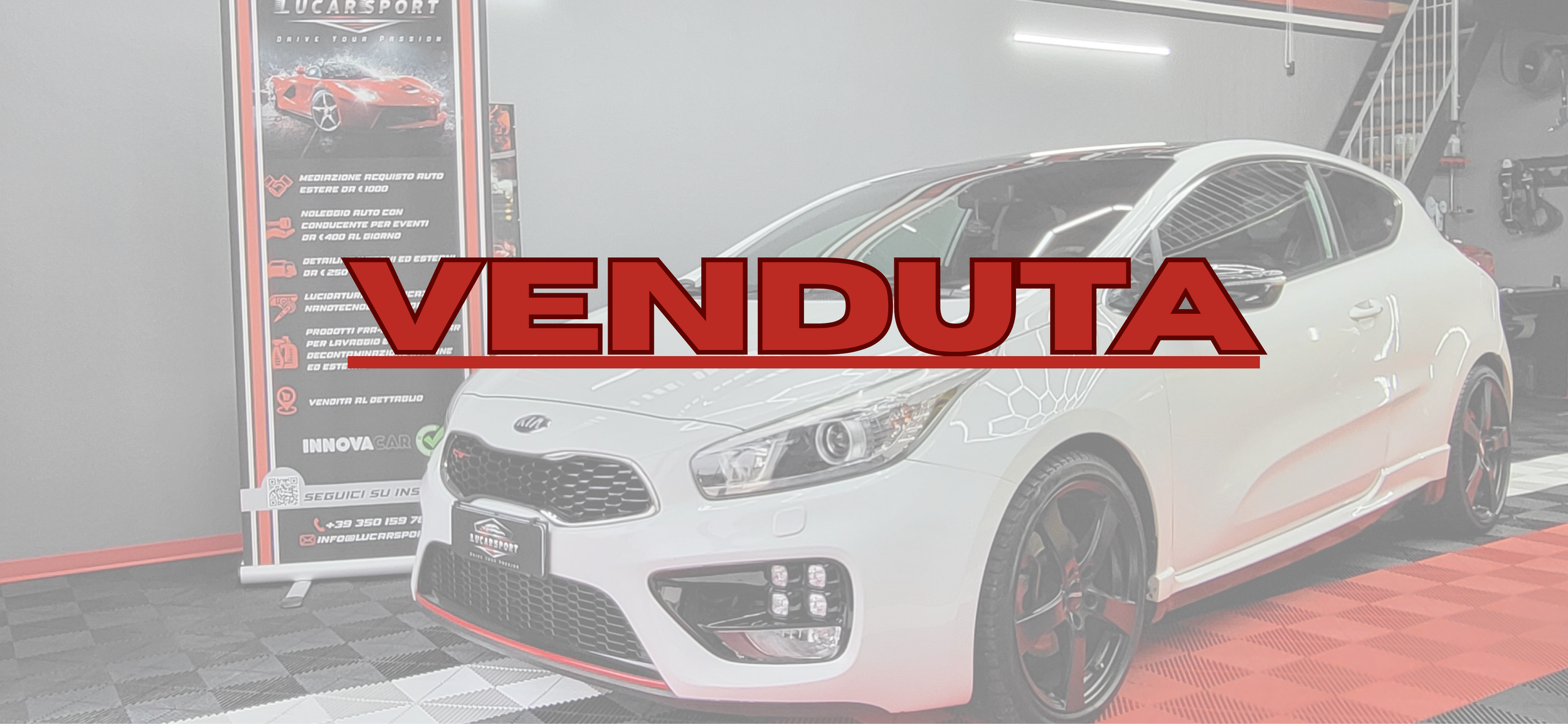 KIA PROCEE'D GT Limited Edition n°323/500 - 203CV 
Anno: 2014 | KM: 140.000| Colore: Bianco Cambio Manuale a 6 Rapporti