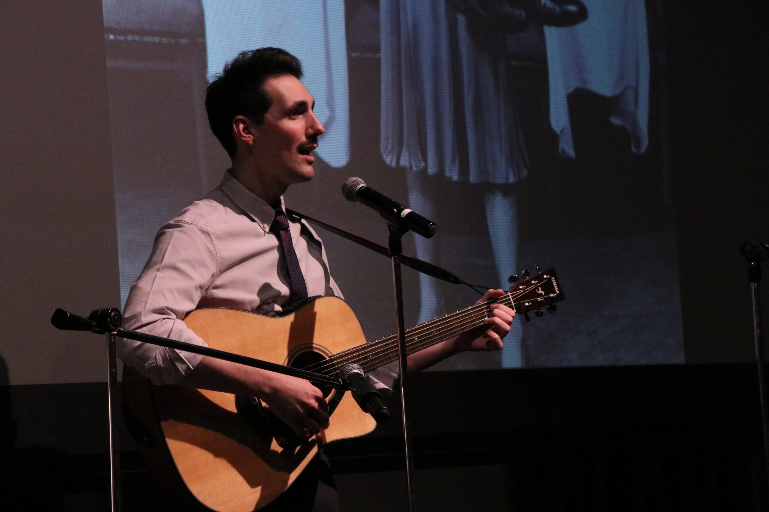 Adam LaSalle at Porchlight Theatre's NEW FACES SING: BROADWAY 1941