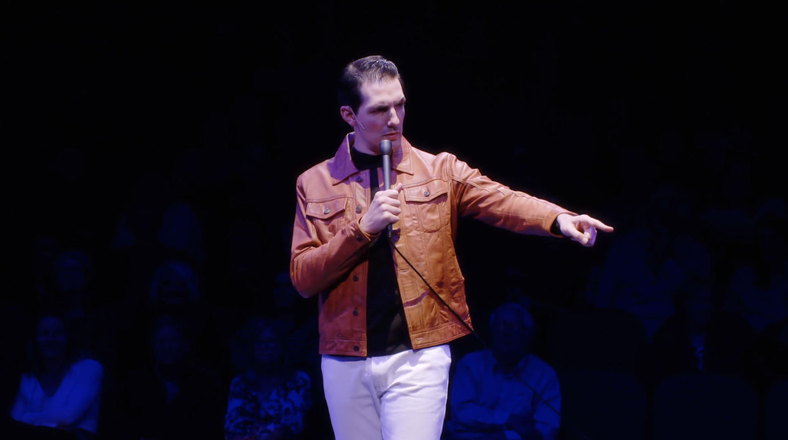 Adam LaSalle as a Righteous Brother in BEAUTIFUL: THE CAROLE KING MUSICAL at the Marriott Theatre
