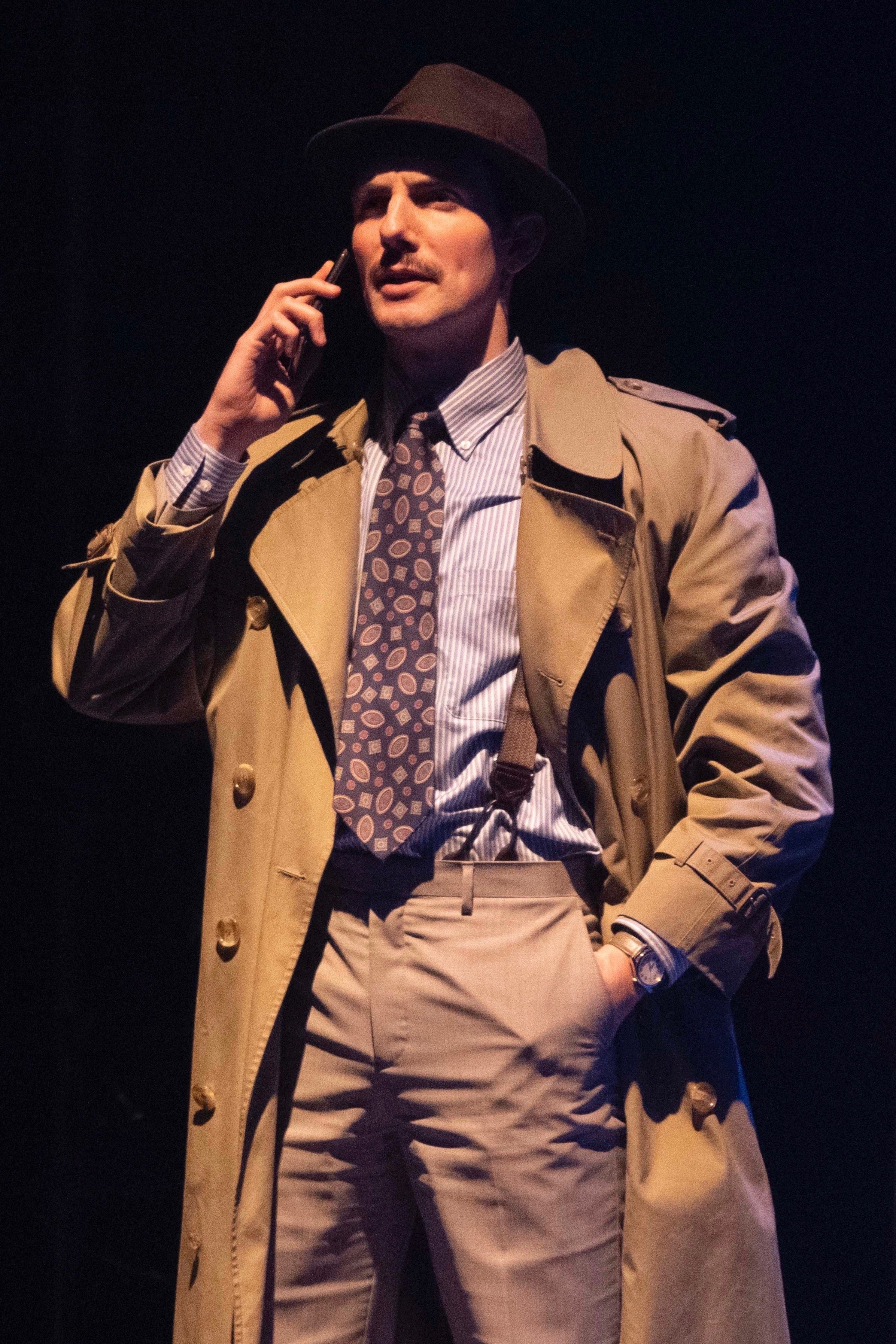 Adam LaSalle in MURDER FOR TWO at Actors Theatre of Indiana