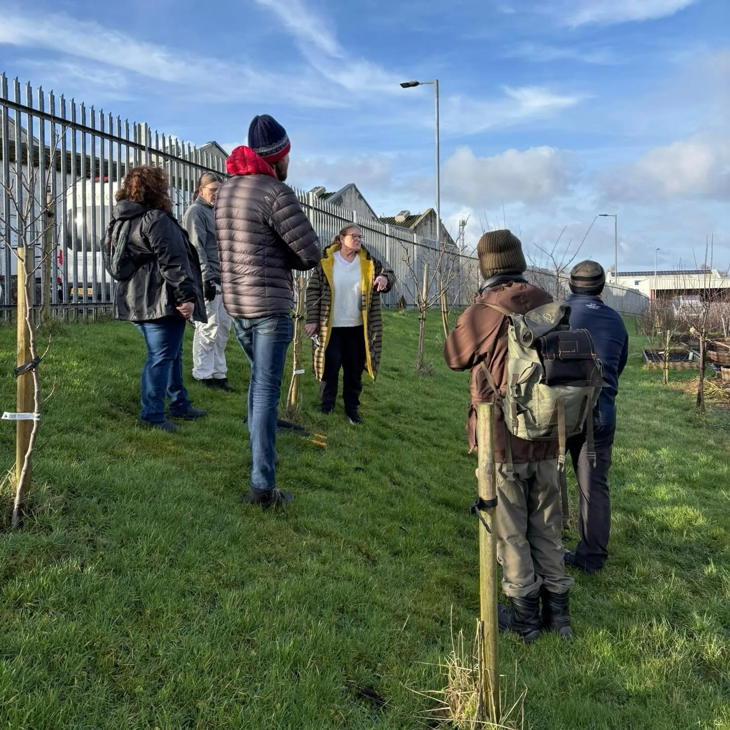 Our initial pruning sessions took place today at @muirshiel_lane_ with Fergus Walker from @theorchardproject leading our volunteer gardeners.