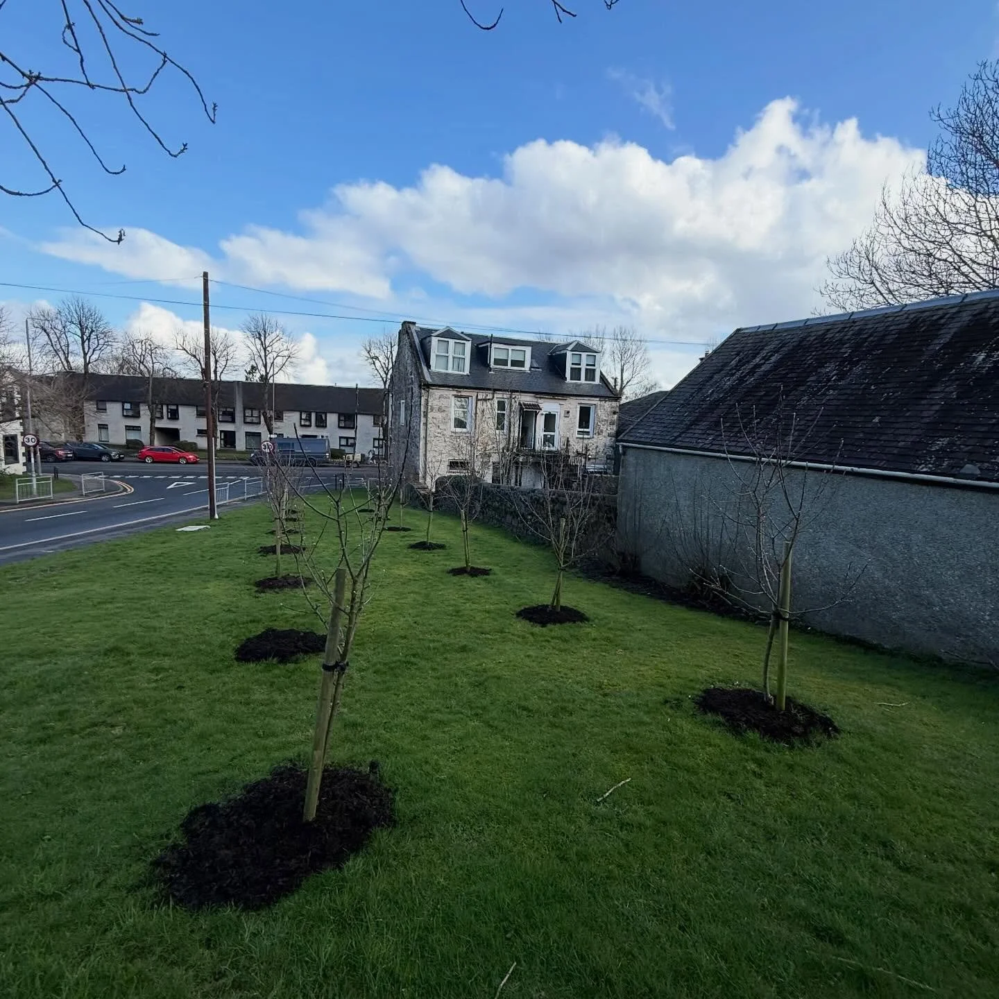 You might have noticed, we have been busy revamping &amp; extending the Gourock Edible Trail with support from Inverclyde Community Fund through the Gourock Community Council.

St Johns Street &lsquo;Apple Scrumptious&rsquo; Orchard mulched and prune