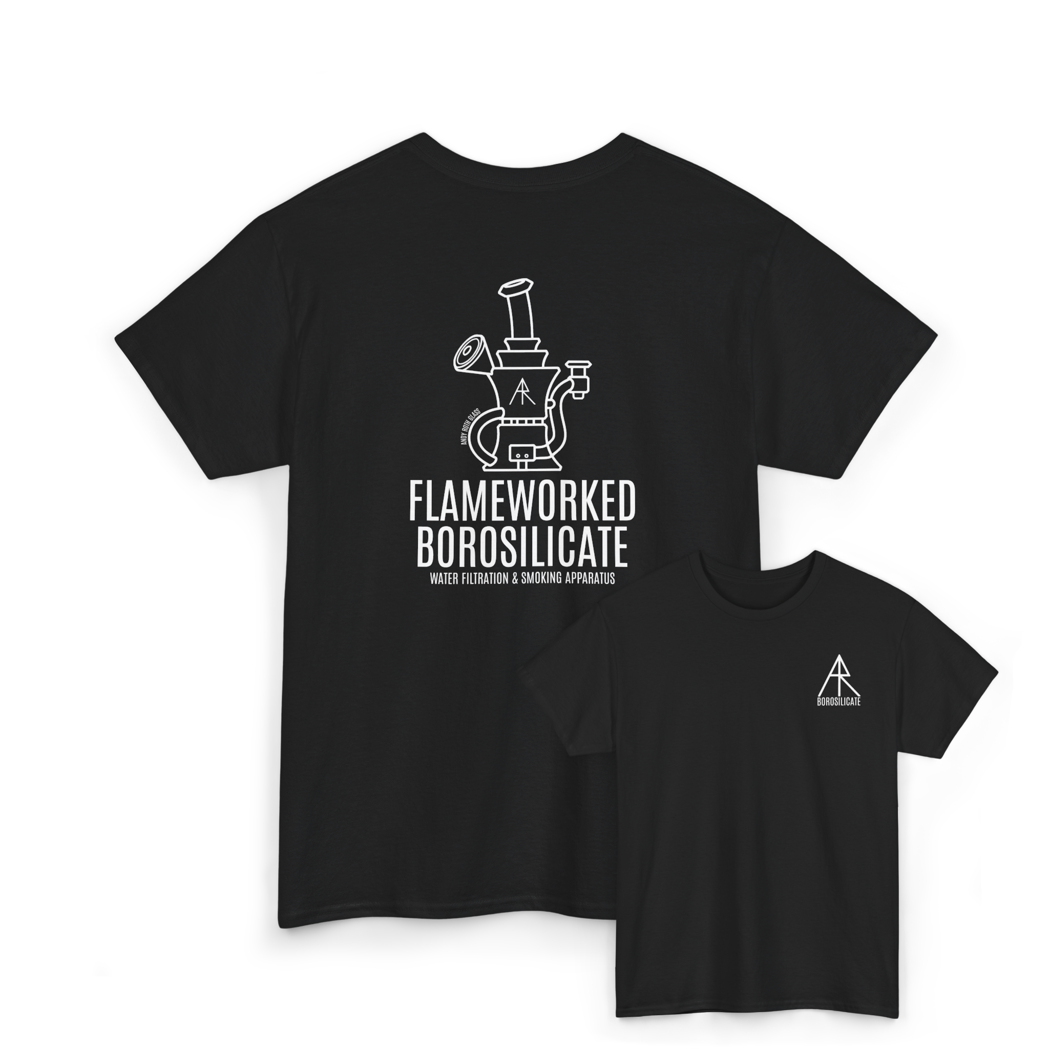 Flameworked Borosilicate T-Shirt