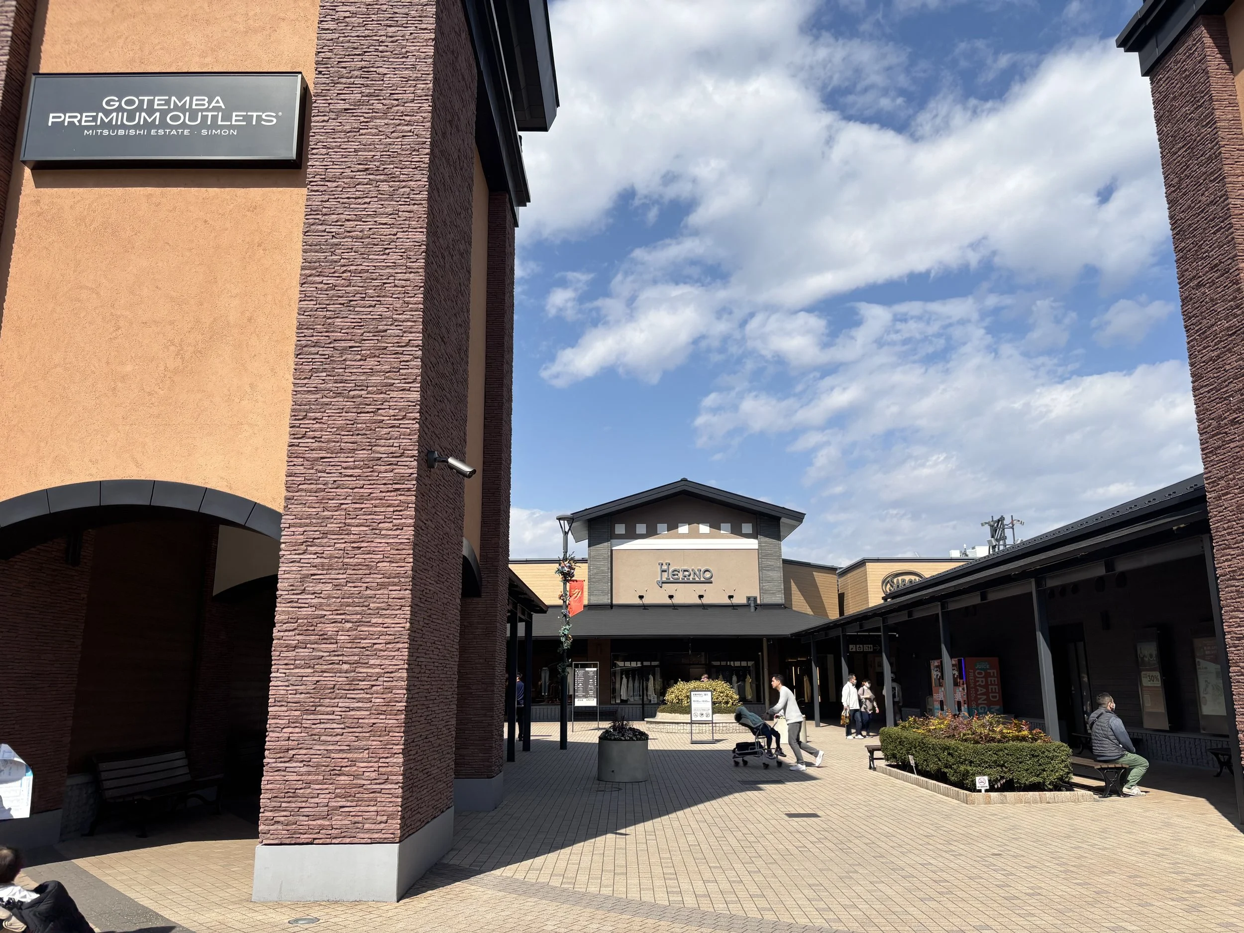 御殿場アウトレットの帽子屋さん