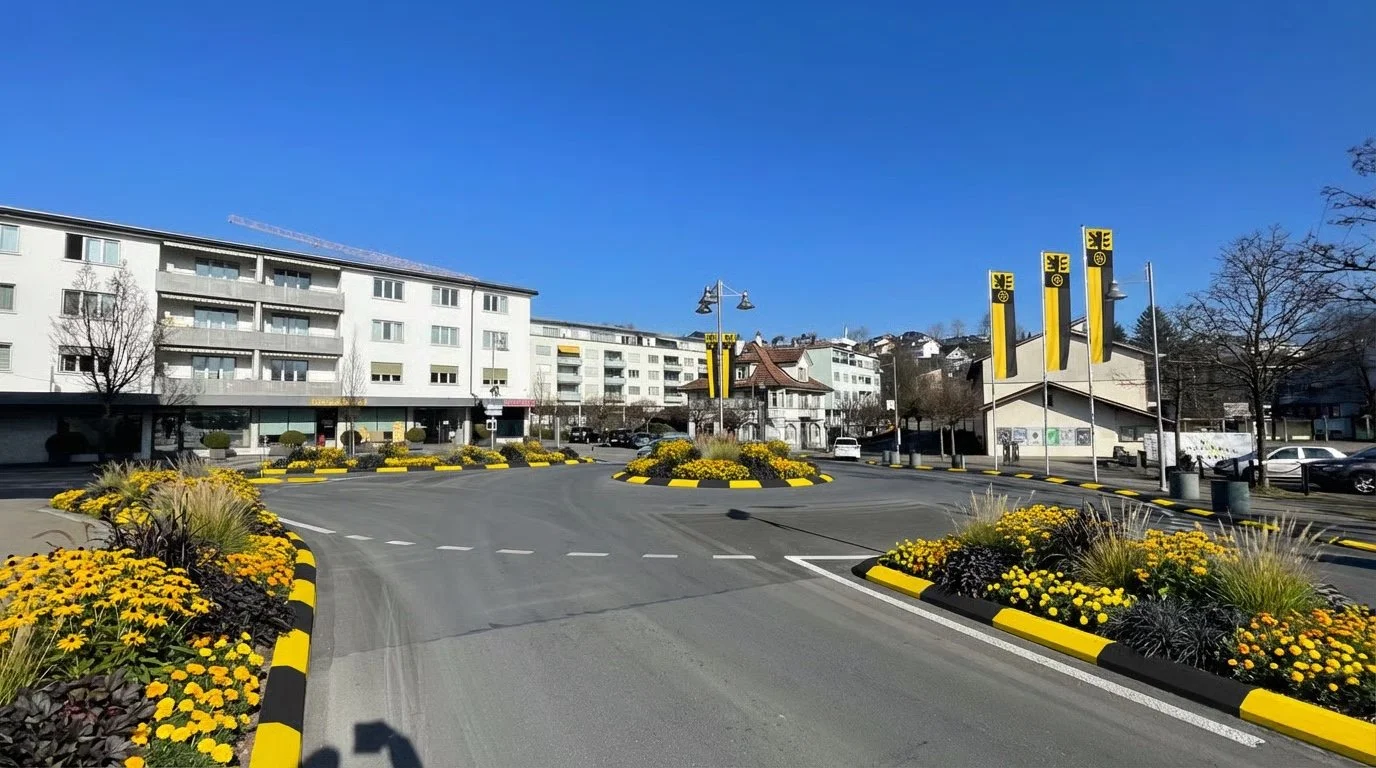 Verkehrskreisel «Rössli» als Visitenkarte von Adligenswil – Handlungsbedarf