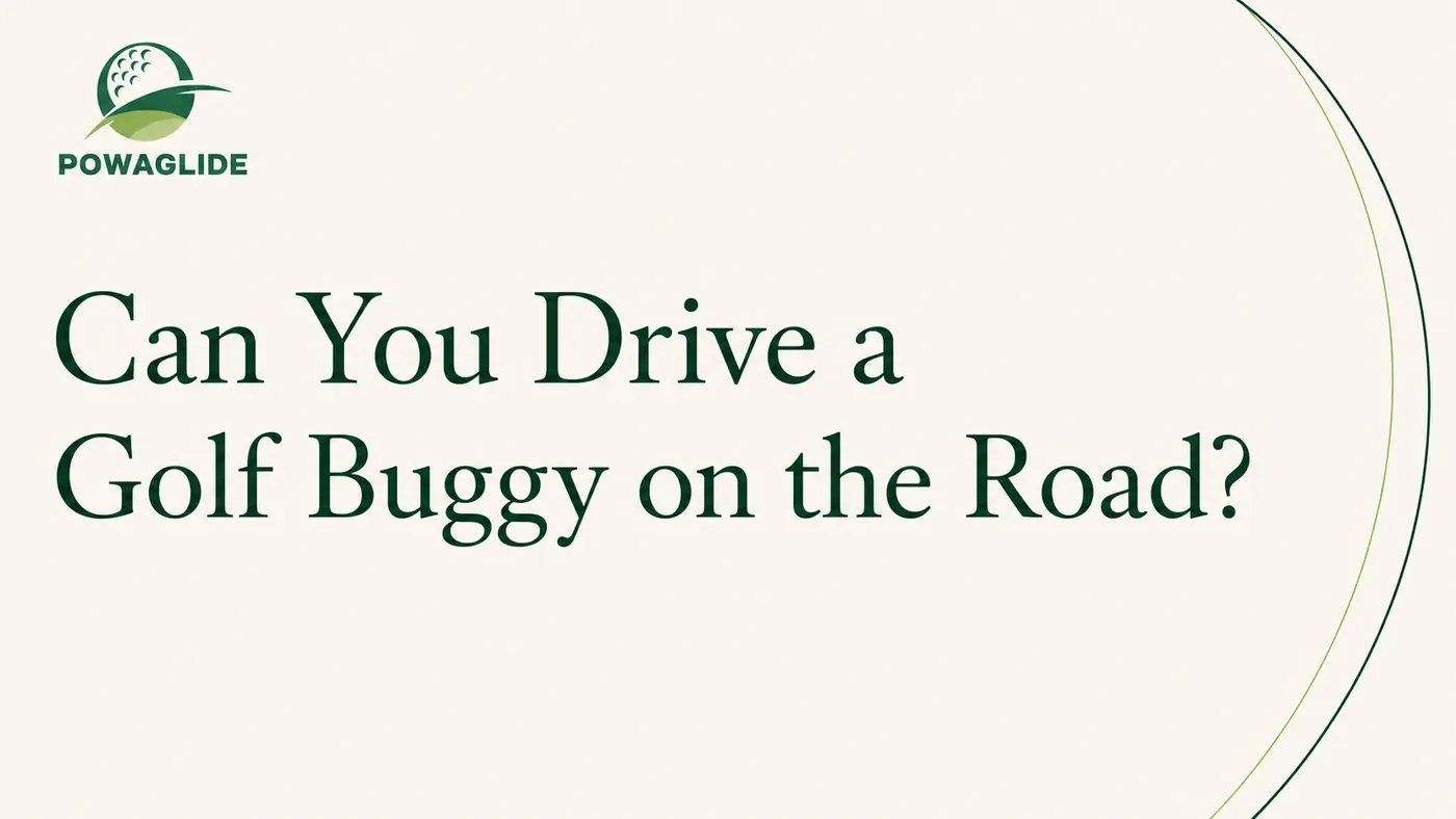 Can You Drive a Golf Buggy on the Road?
