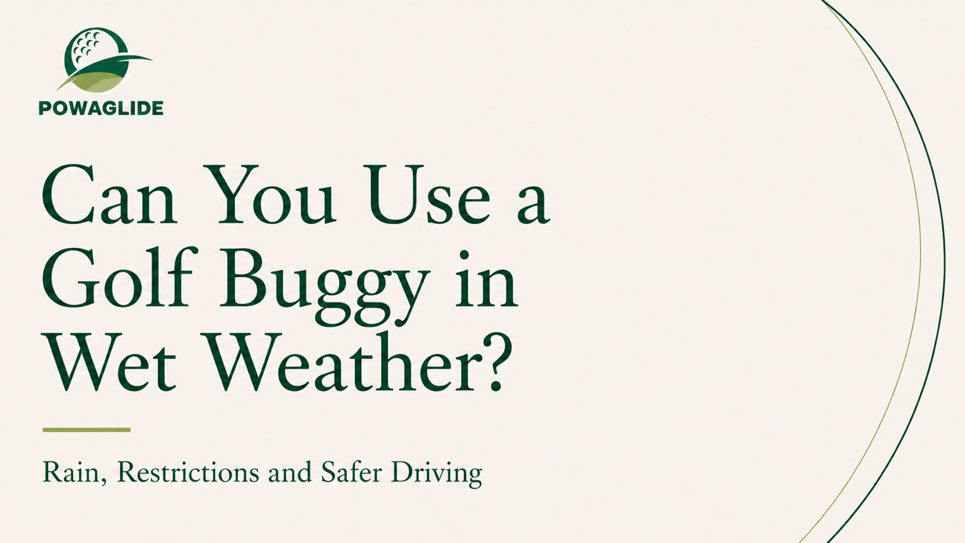 Can You Use a Golf Buggy in Wet Weather?