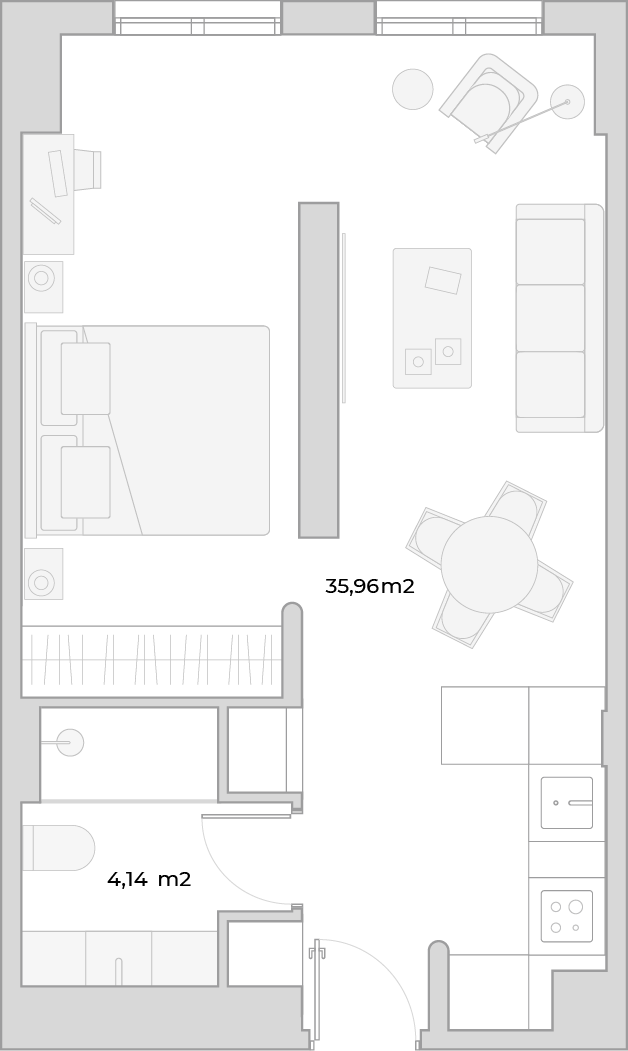 SMC60 - Plantas 4, 5 y 6 - Letras D