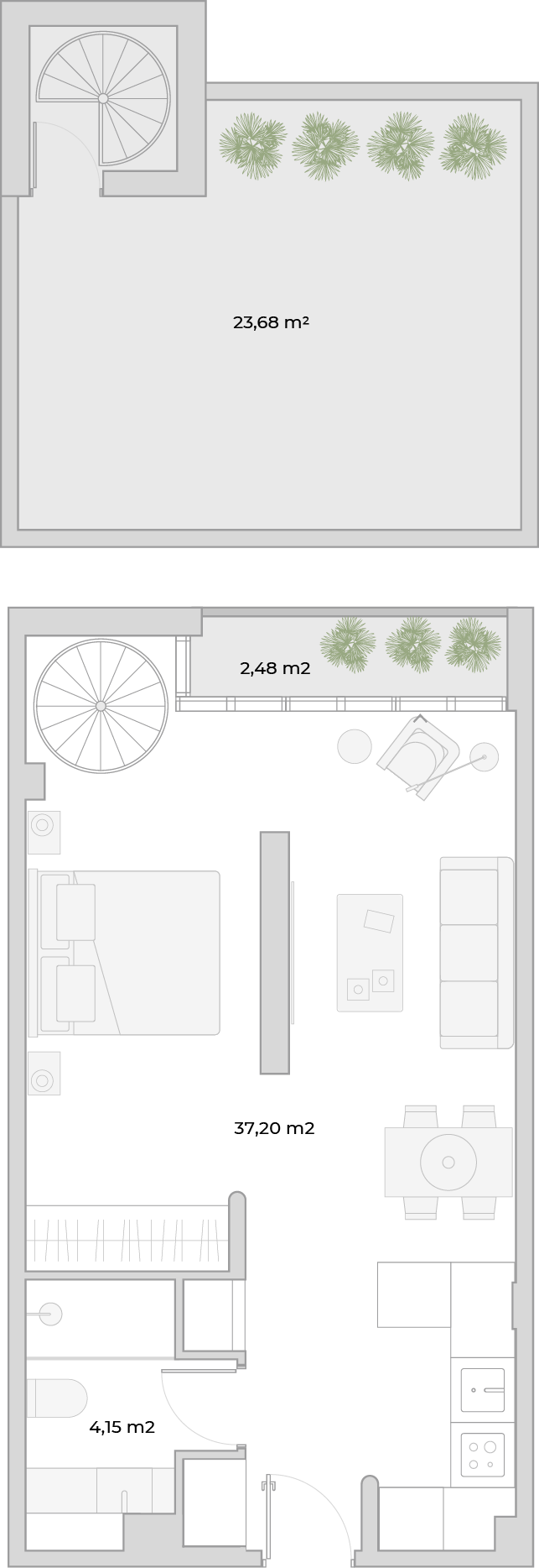 SMC60 - Planta Atico - Letra B