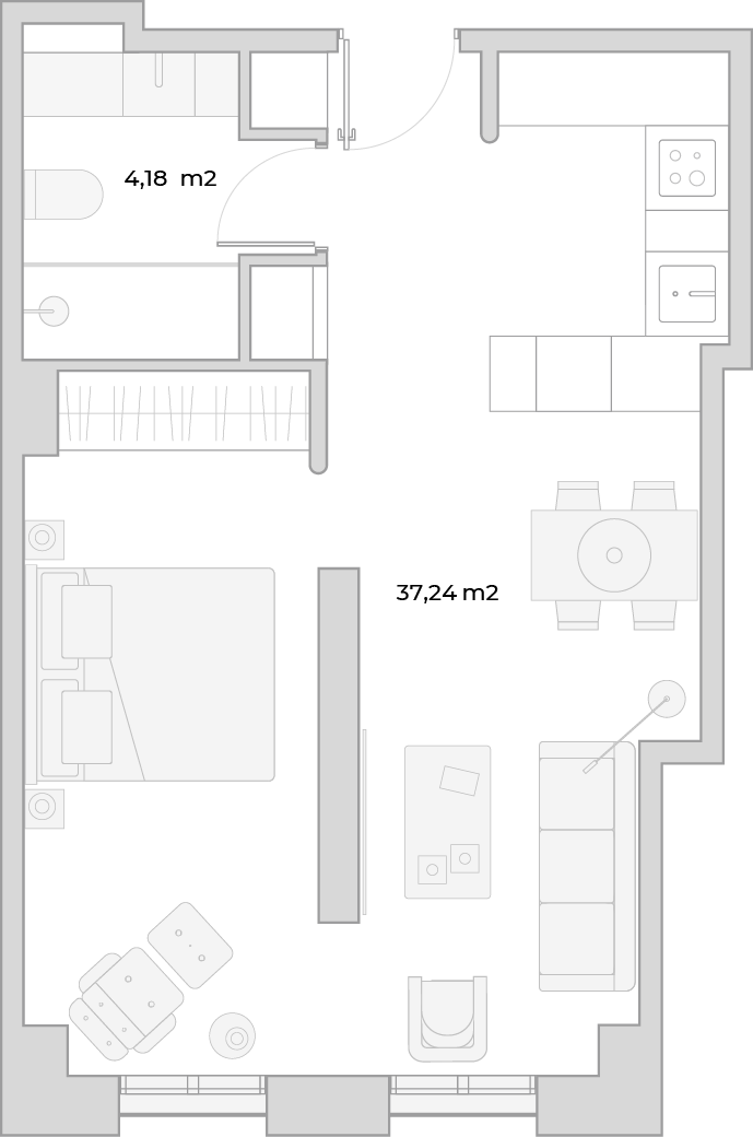 SMC60 - Plantas 4, 5 y 6 - Letras B