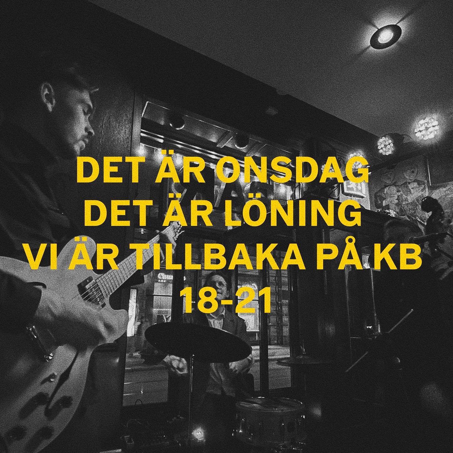 Varje onsdag 18-21!