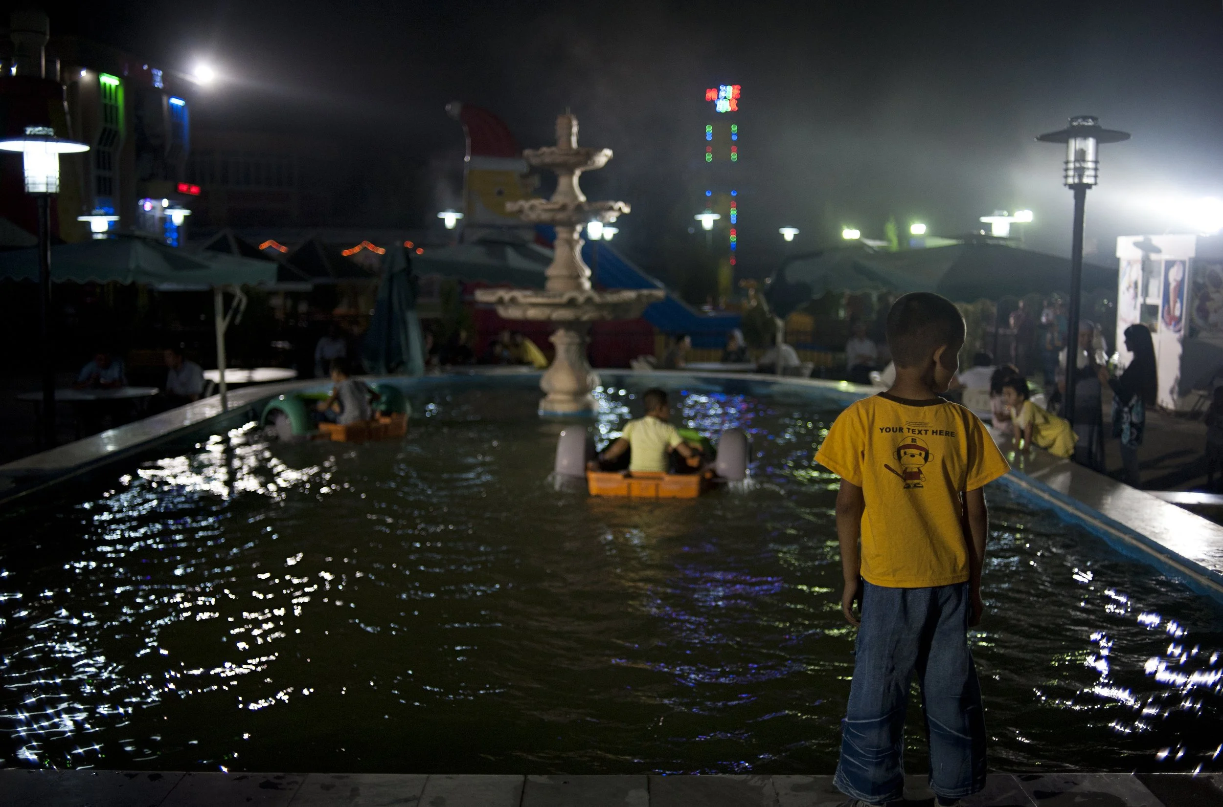 A dormant city asleep during the hot summer days, comes to life in the evening. Istarvashan 2012