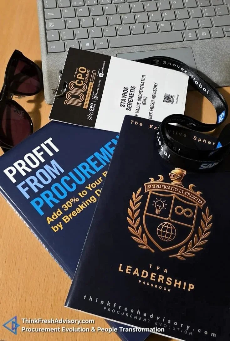 Procurement executive materials, procurement resources, procurement consulting, procurement advisory, procurement leadership passbook, CPO, Head of Procurement, Procurement Director materials