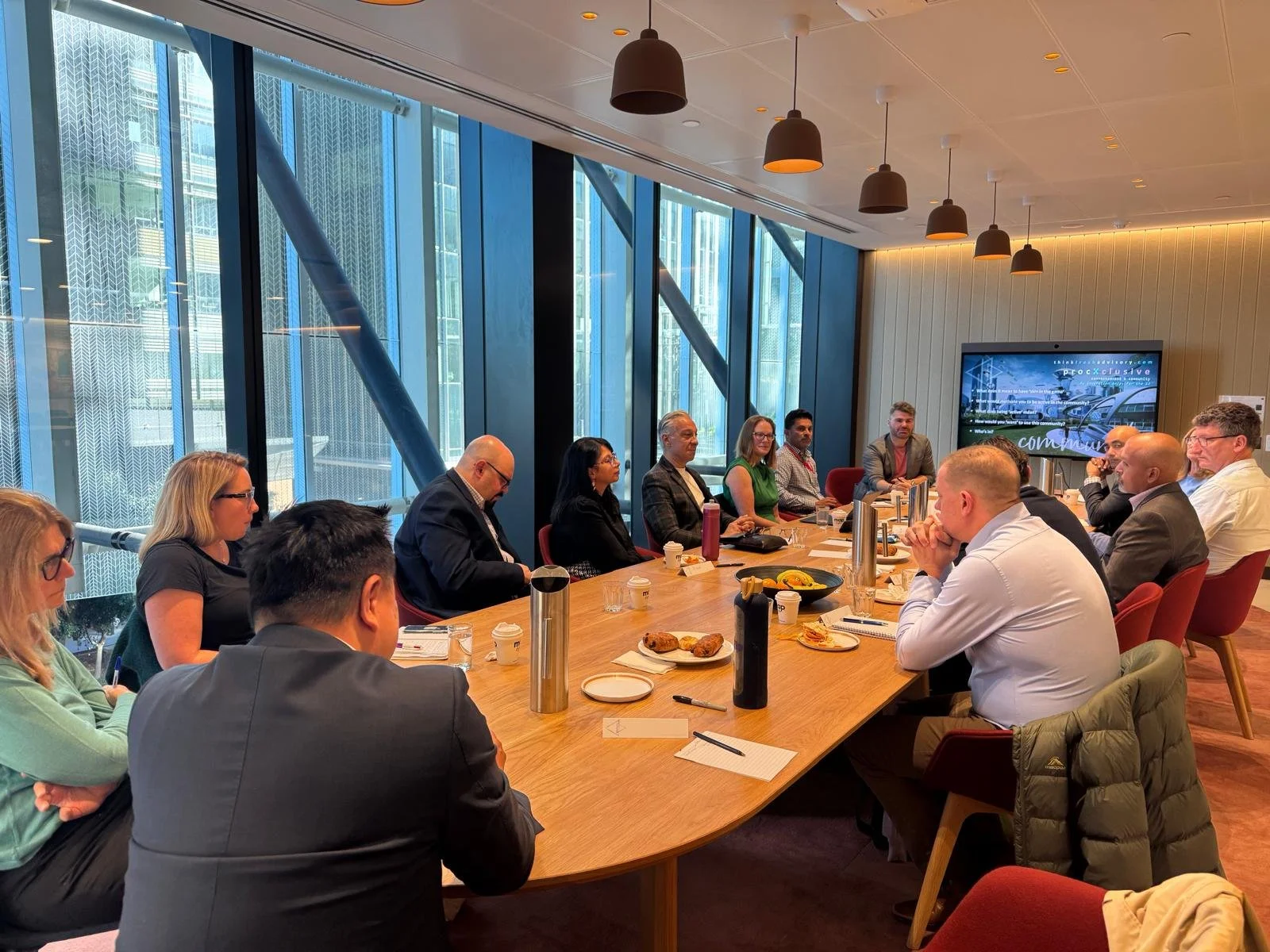 The executive spheretable is a procurement leadership event for visionary procurement professionals to come together to solve procurement industry challenges and uplift the procurement profession through execuitve procurement roundtables events.