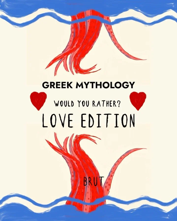 Love, but with gods and bad decisions.
Would you rather survive the myth or become it.