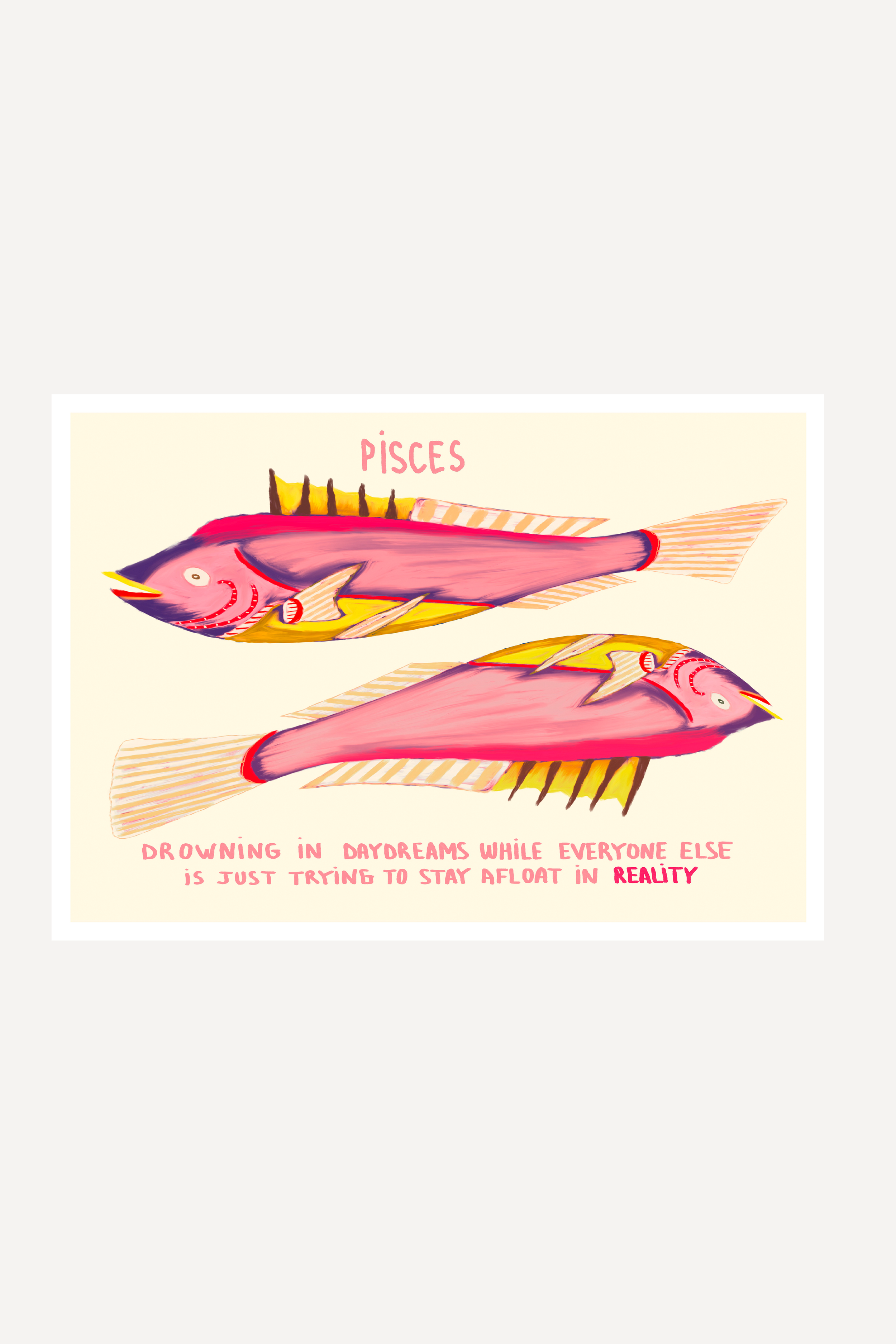 PISCES STAR SIGN | PRINT