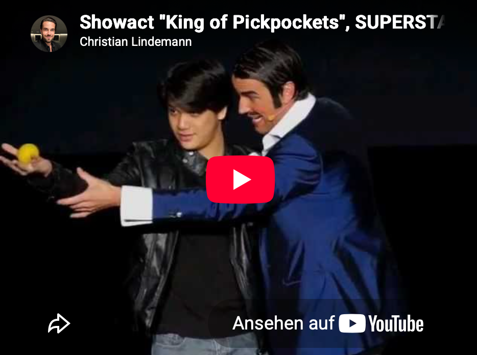 Videoausschnitt Pickpocket Christian Lindemann