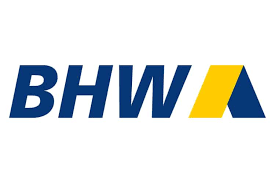 BHW Logo in Blau, Gelb und Dunkelblau