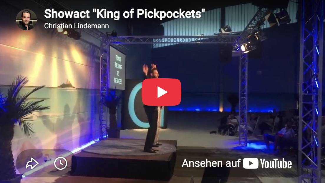Foto von Pickpocket Videoausschnitt