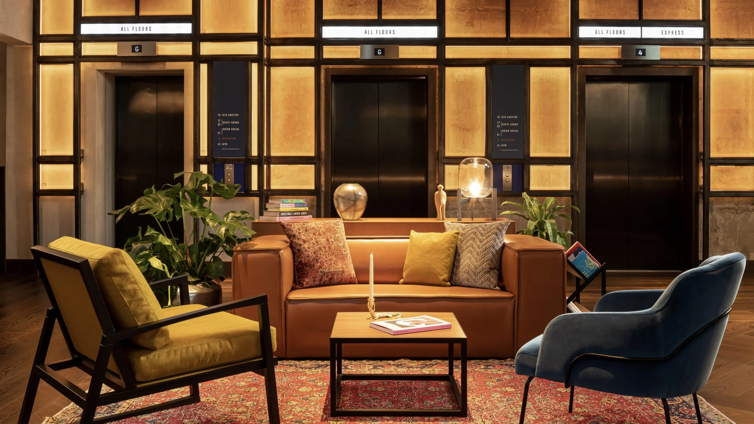 The Gantry Hotel branding