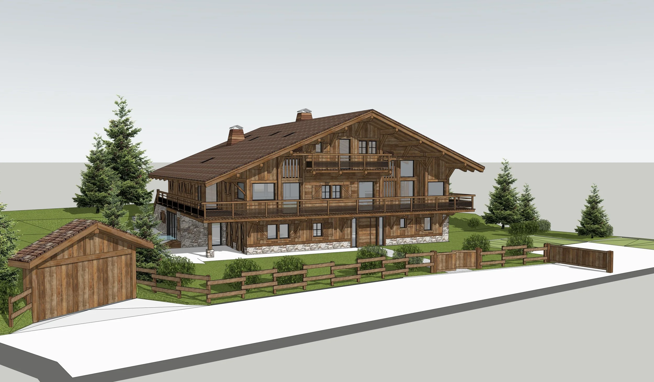 Luxury Chalet in the French Alps