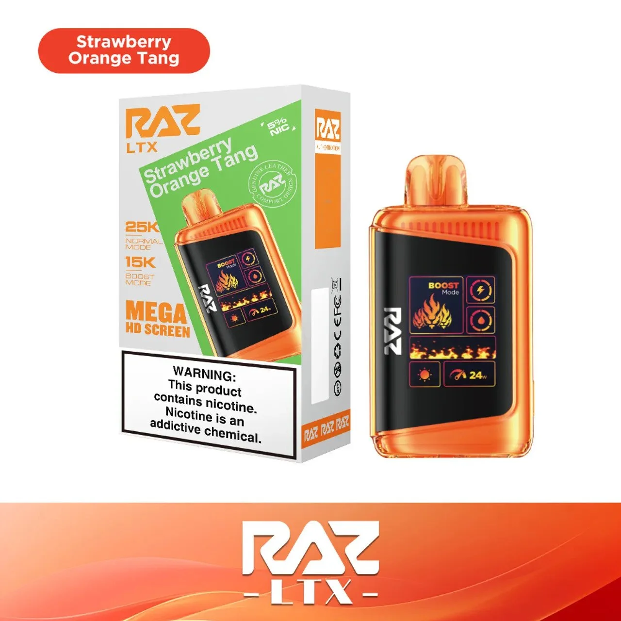 Raz LTX 25K Disposable