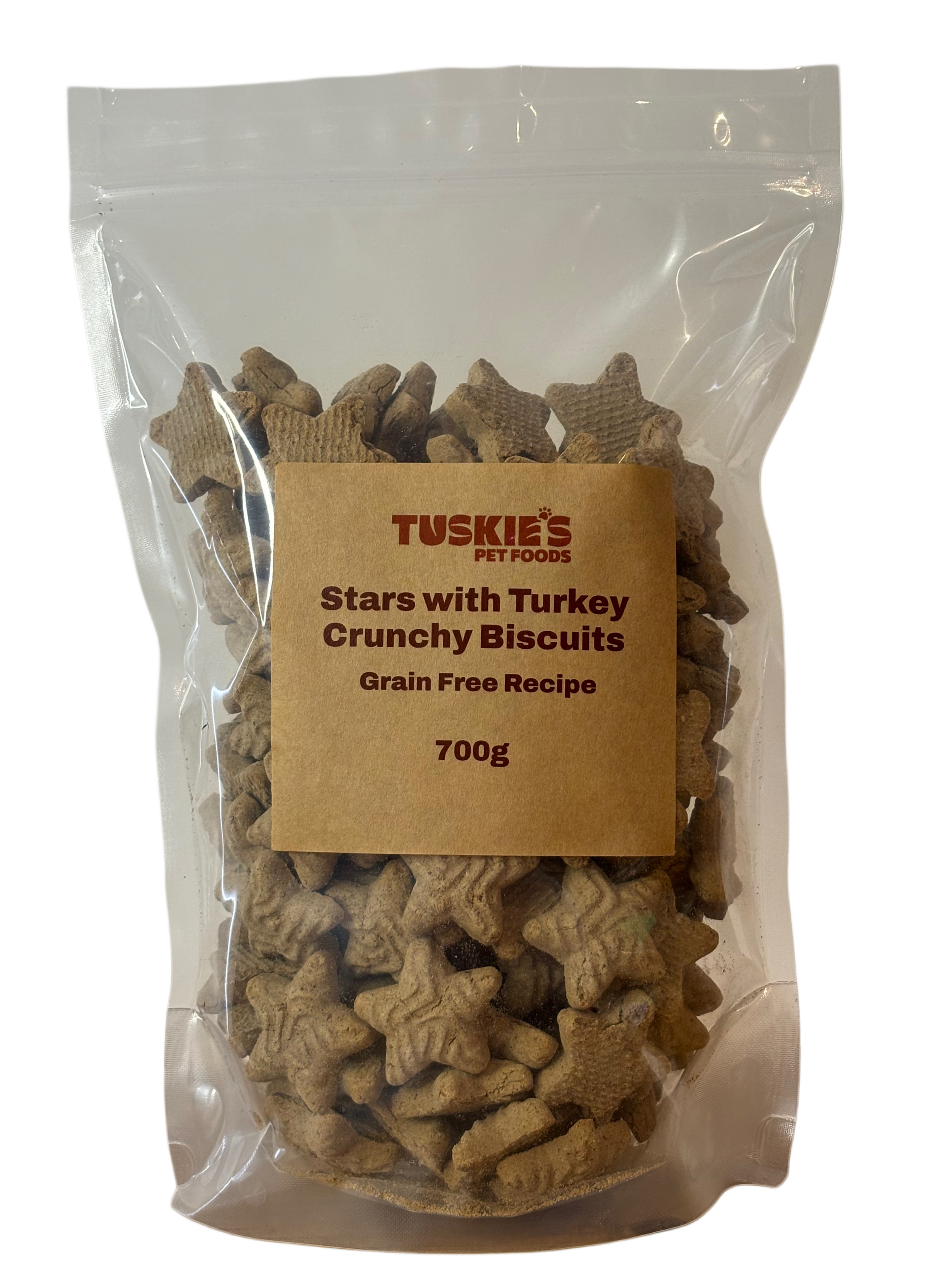Stars With Turkey Crunchy Biscuits