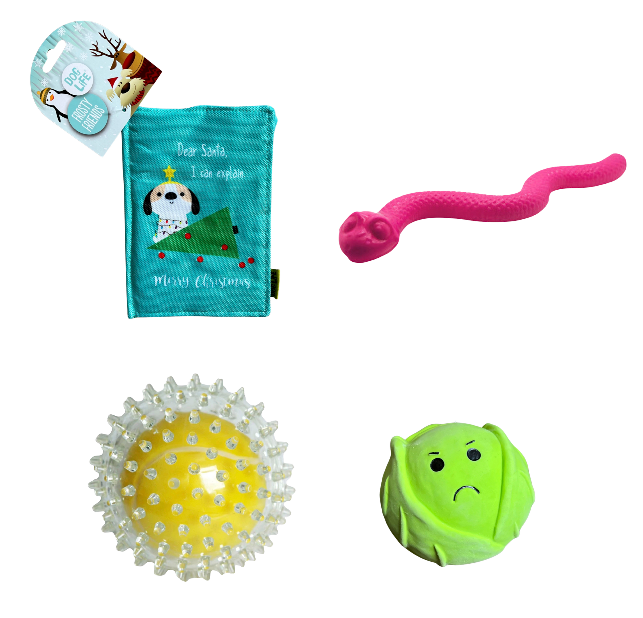 Festive Interactive Dog Toy Bundle