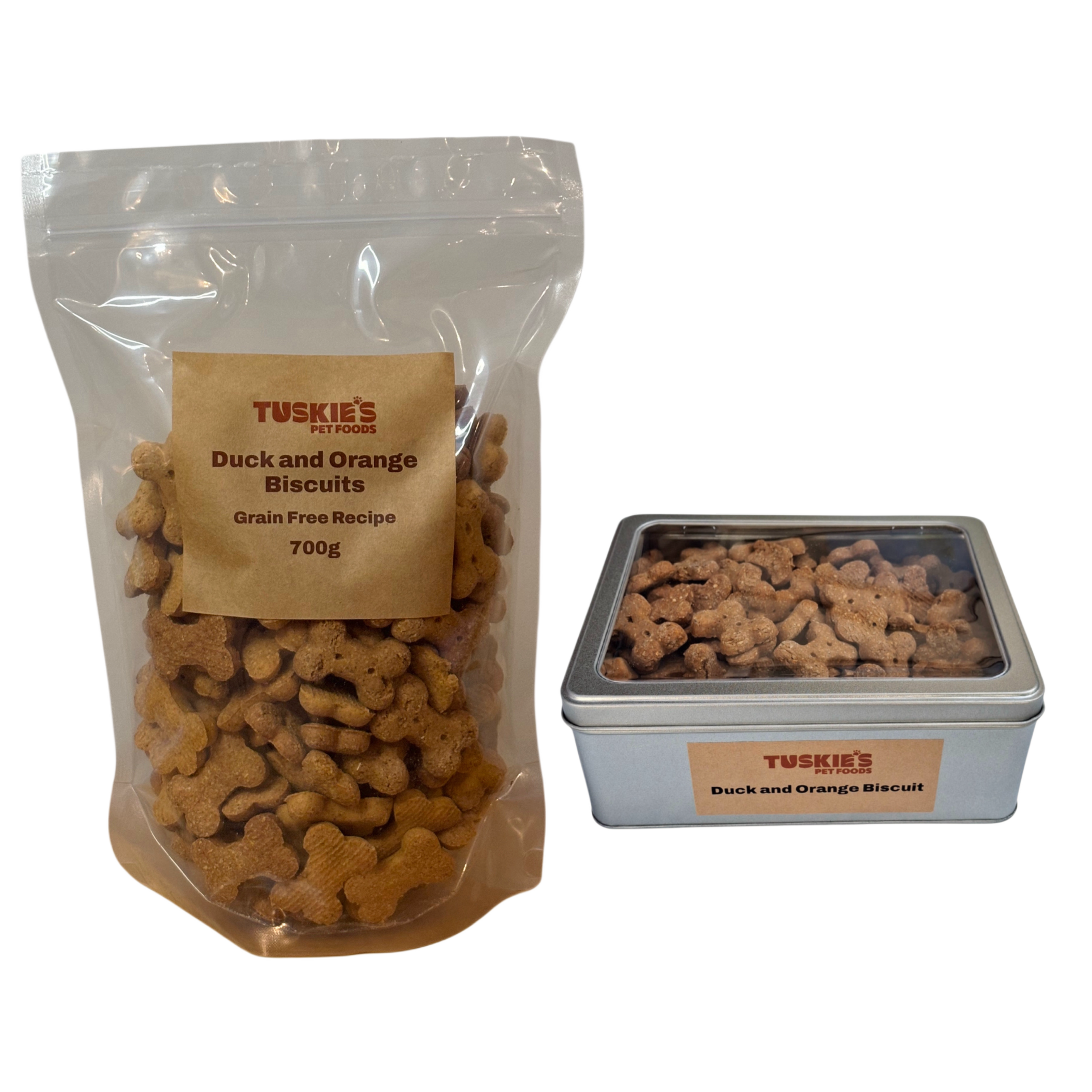 Duck & Orange Biscuits 700g